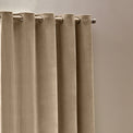 Heavy Chenille 229X137 Eyelet Curtain Natural