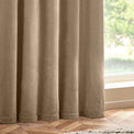 Heavy Chenille 229X137 Eyelet Curtain Natural