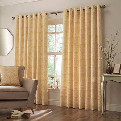 Horto Botanical Eyelet Curtains