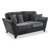 Harris 3 Seater Sofa in Charcoal by Roseland Furniture