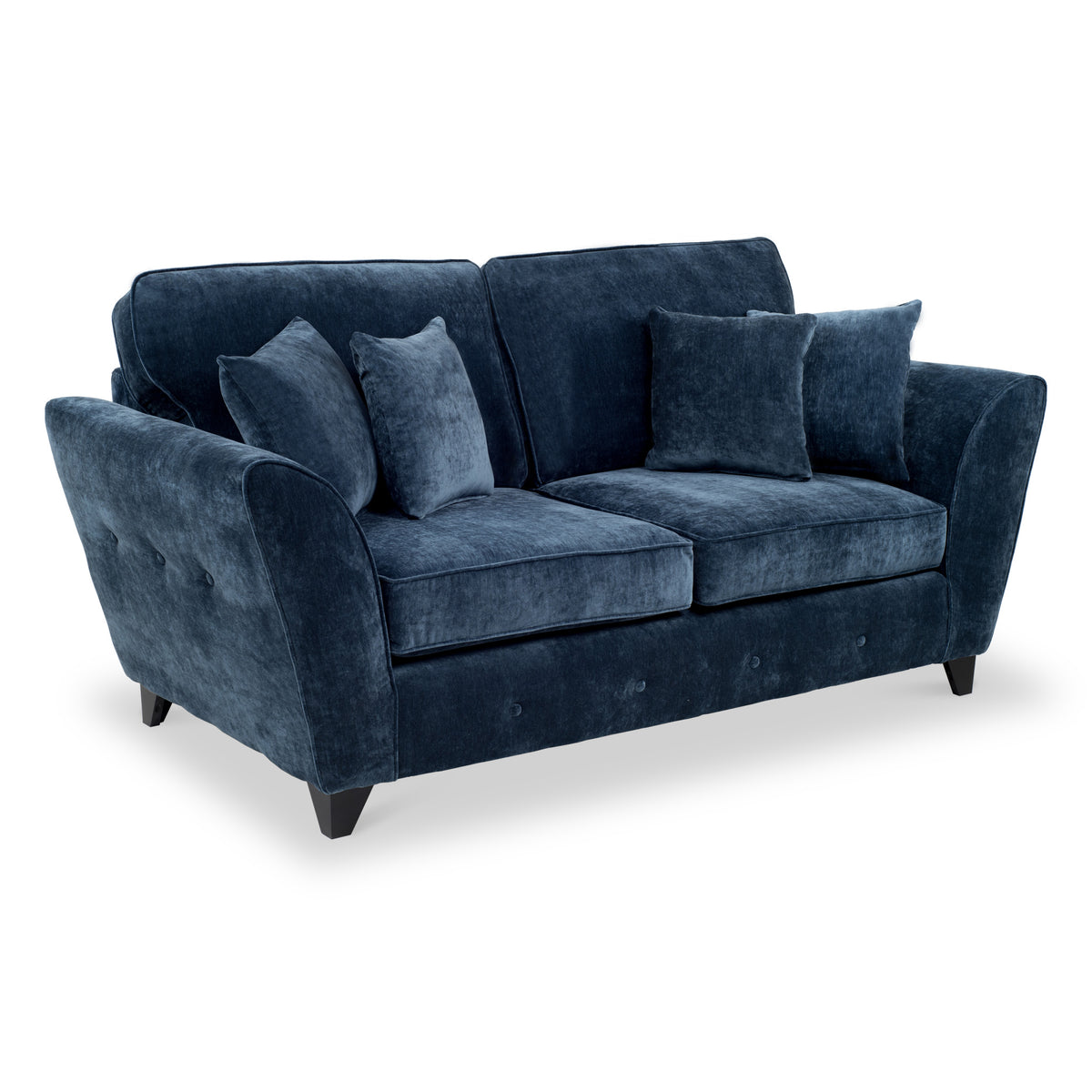 Harris 3 Seater Sofa in Navy by Roseland Furniture