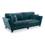 Harris 4 Seater Sofa in Emerald by Roseland Furniture