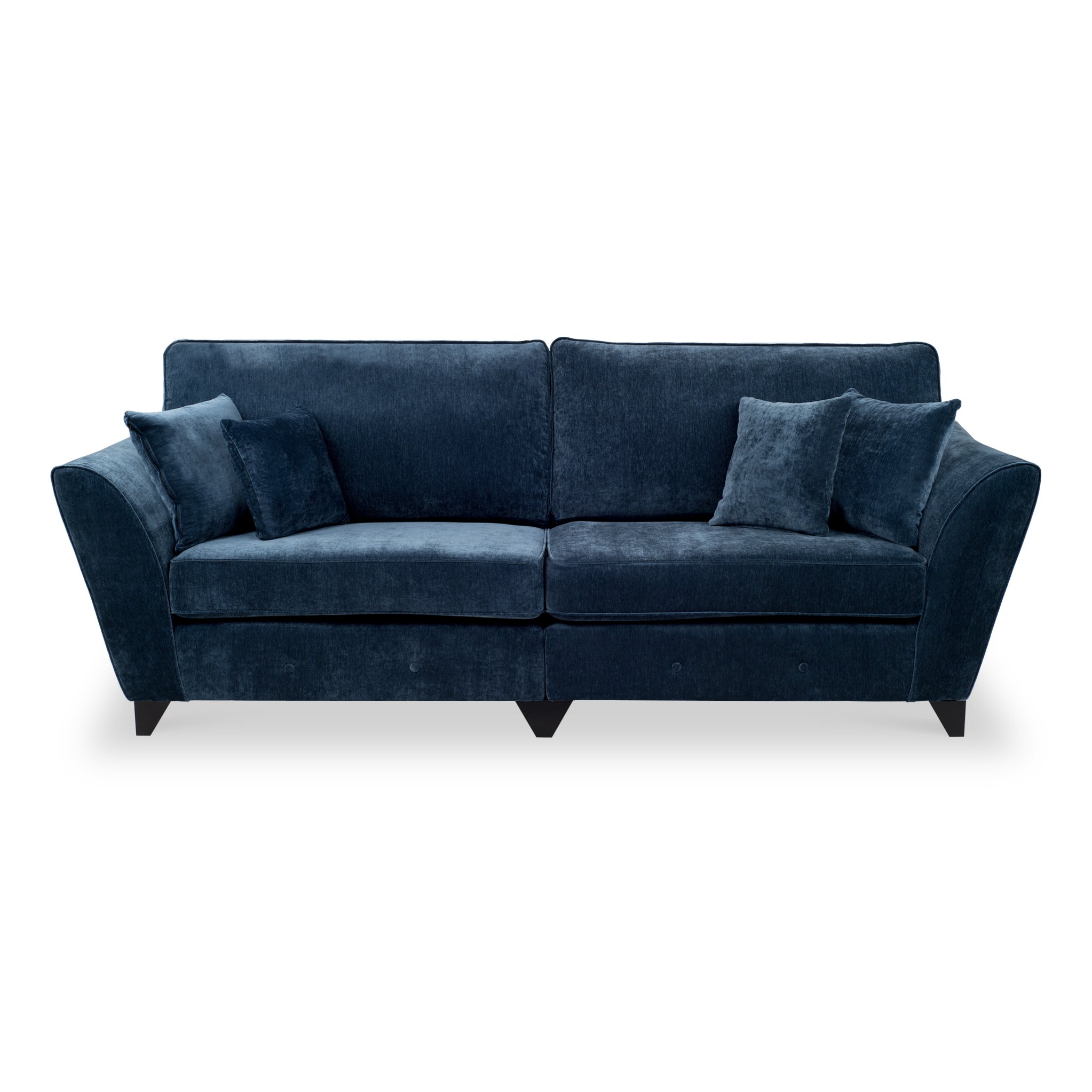 Navy store cord sofa