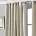 Hurlingham 168X137 Eyelet Curtains Champagne