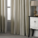 Hurlingham 168X137 Eyelet Curtains Champagne