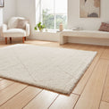 Cream Cavendish Thick Pile Shaggy Berber Rug from Roseland Furniture