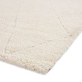 Cream Cavendish Thick Pile Shaggy Berber Rug from Roseland Furniture