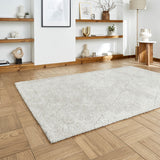 Silver Cavendish Thick Pile Shaggy Berber Rug from Roseland Furniture