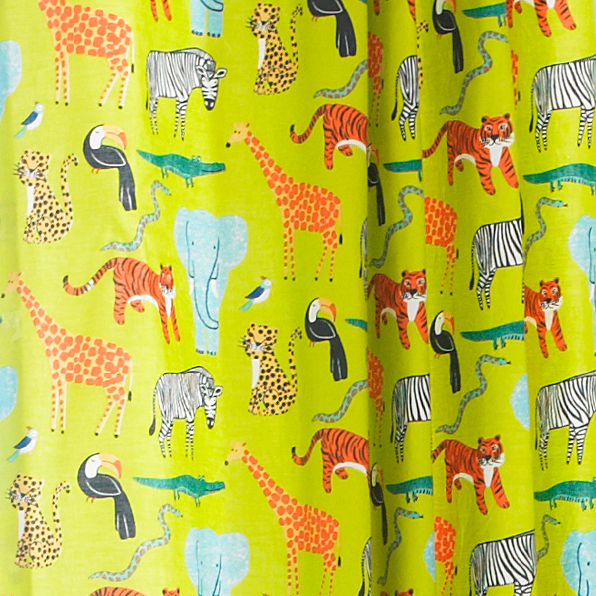 Jungletastic 168X183 Eyelet Curtains