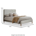 Jennifer Double Bed Frame Dimensions