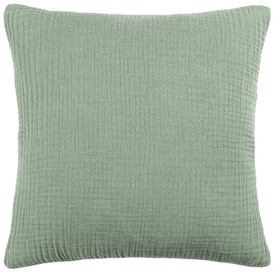 Lark Muslin Crinkle Cotton 45cm Cushion