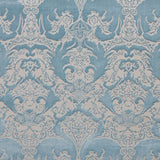 Blue Laurence Llewelyn-Bowen Ornate Metallic Rug from Roseland Furniture