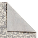 Grey Laurence Llewelyn-Bowen Ornate Metallic Rug from Roseland Furniture