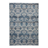 Midnight Laurence Llewelyn-Bowen Ornate Metallic Rug from Roseland Furniture