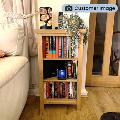 London Oak Mini Bookcase