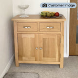 London Oak Mini Sideboard from Roseland Furniture