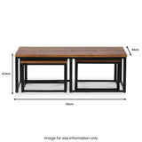 Loric Coffee Table Dimensions