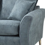 Madrid 3 Seater Ocean Blue Roseland Furniture