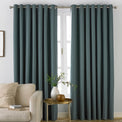 Moon 117X183 Eyelet Curtains Mineral