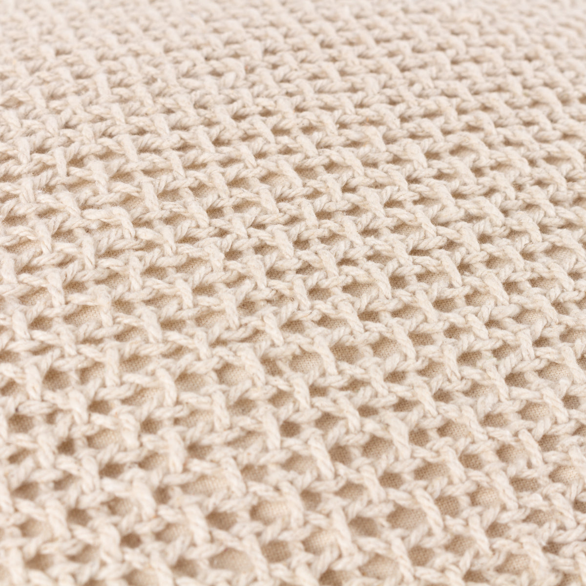 Nimble 45X45 Polyester Cushion Natural