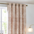 Nola 229X137 Eyelet Curtains Oat