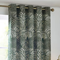 Nola 229X137 Eyelet Curtains Olive