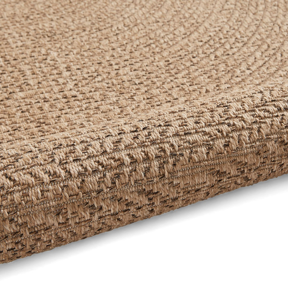 Brown Drayton Jute Style Indoor/Outdoor Rug from Roseland Furniture