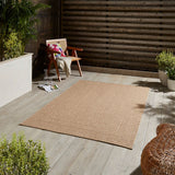 Brown Radcliffe Jute Style Rectangular Weave Indoor/Outdoor Rug from Roseland Furniture