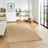 Brown Radcliffe Jute Style Rectangular Weave Indoor/Outdoor Rug from Roseland Furniture