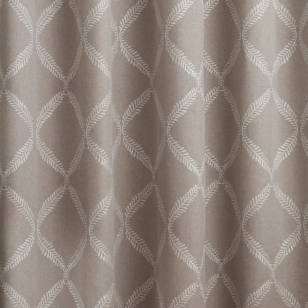 Olivia 168X137 Pencil Pleat Curtains Grey