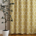 Olivia 168X229 Pencil Pleat Curtains Citron