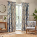 Ophelia 117X137 Pencil Pleat Curtains Wedgewood