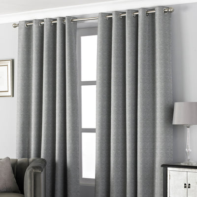 Pendleton Textured Jacquard Eyelet Curtains