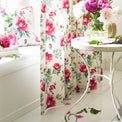 Peony 168X183 Pencil Pleat Curtains Fuchsia