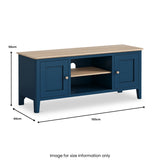 Penrose 150cm TV unit Dimensions