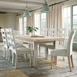 Penzance Large Extending Dining Table for dining room