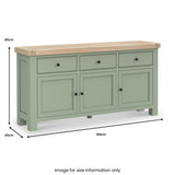 Penzance Large Sideboard dimensions