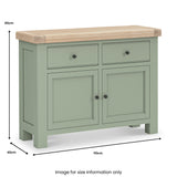 Penzance Small Sideboard dimensions