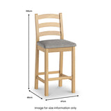 Portland Bar Stool from Roseland Furniture