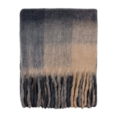 Rayston Wool Blend Check Throw