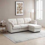 Willette Natural Corner Sofa Bed