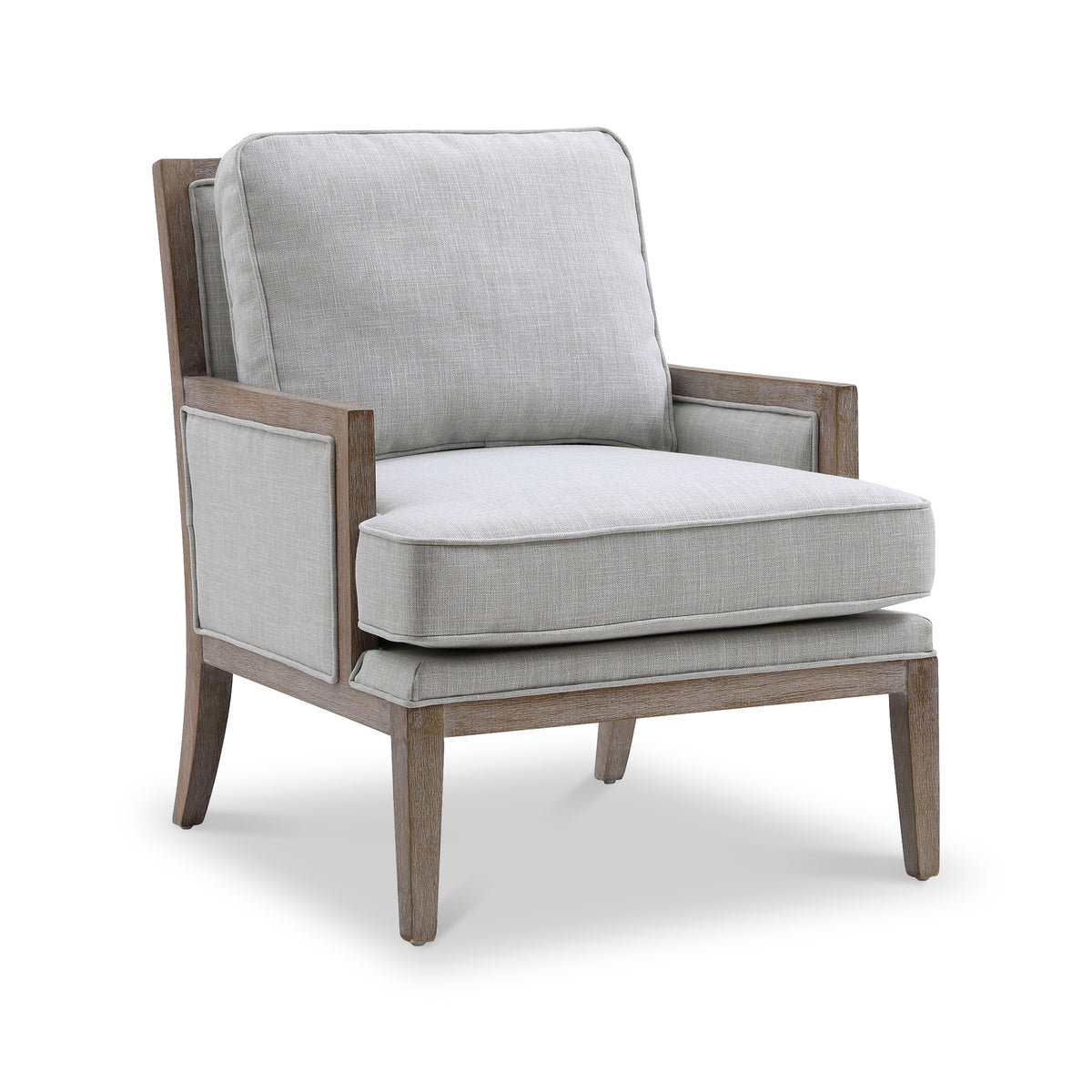 Winchester-textured-linen-accent-chair from Roseland Furniture