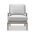 Winchester-textured-linen-accent-chair from Roseland Furniture