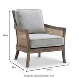 Harrington-rattan-accent-chair from Roseland Furniture