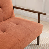 Coxley Burnt Orange Sofa Bed