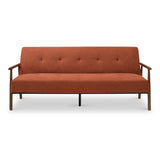 Coxley Burnt Orange Sofa Bed