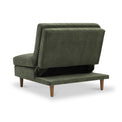 Carrington-chenille-click-clack-green-lounge-chair from Roseland Furniture