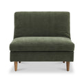 Carrington-chenille-click-clack-green-lounge-chair from Roseland Furniture