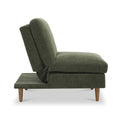 Carrington-chenille-click-clack-green-lounge-chair from Roseland Furniture