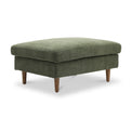 Carrington-chenille-green-footstool from Roseland Furniture